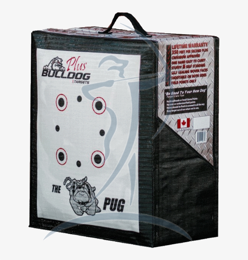 Bulldog Targets Doghouse Pug Archery Target [113521] - Bag, transparent png download