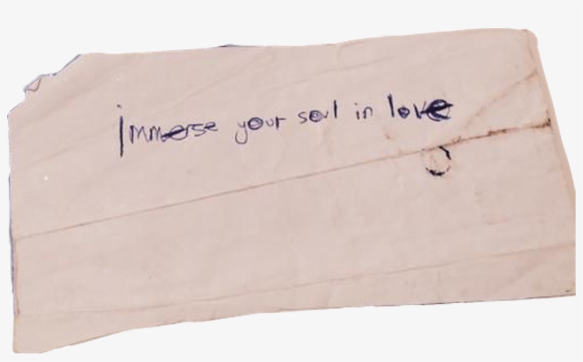 Paper Sticker - Handwriting, transparent png download