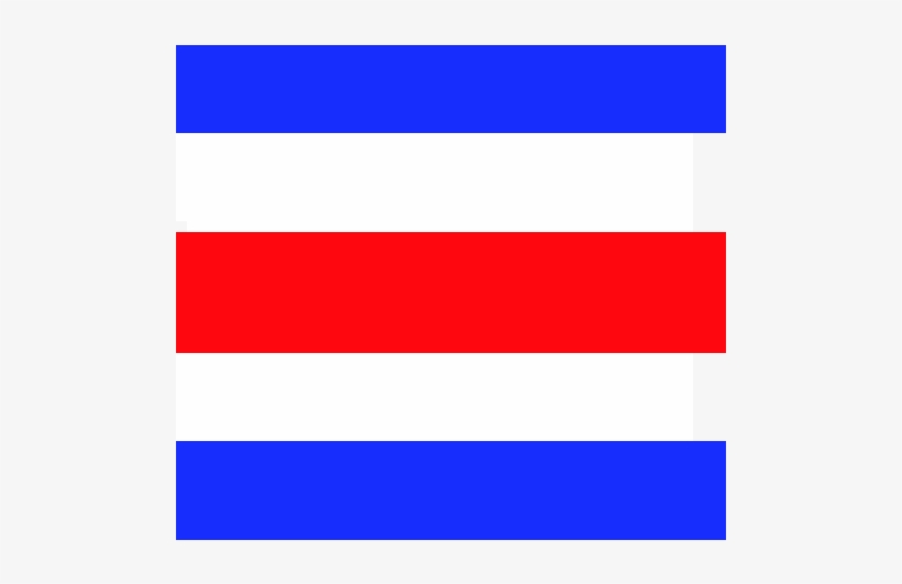 Costa Rica's Flag - Flag, transparent png download