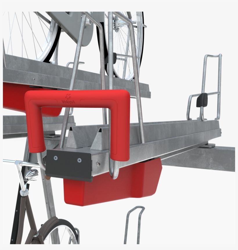 Capacity Two-tier Bicycle Rack - Machine, transparent png download
