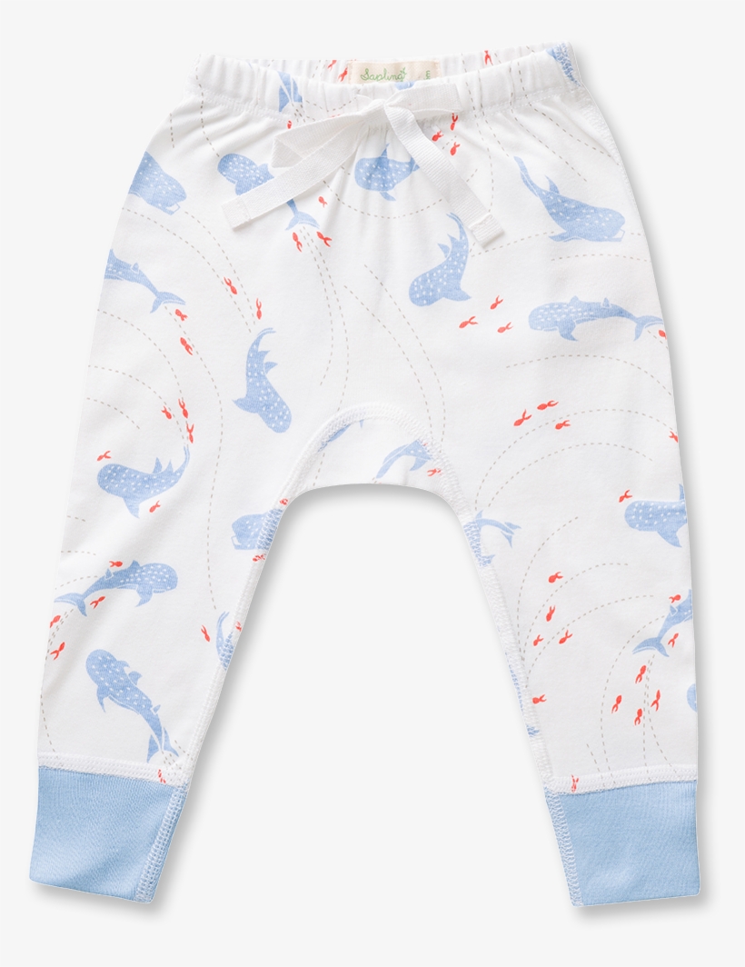 Whale Shark Pants - Pajamas, transparent png download