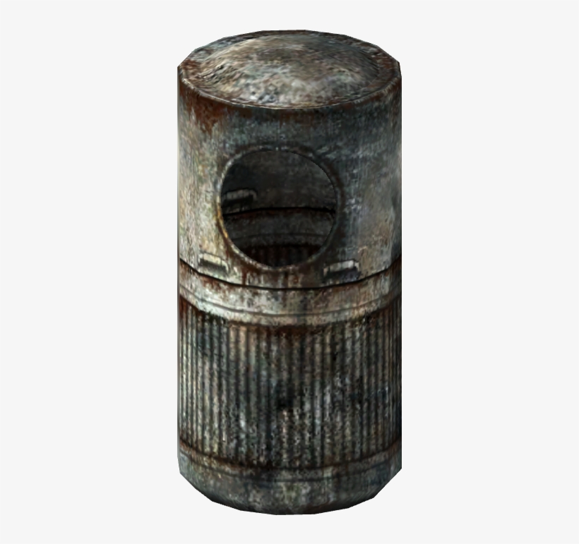 630 X 758 9 0 - Fallout 3 Trash Can, transparent png download