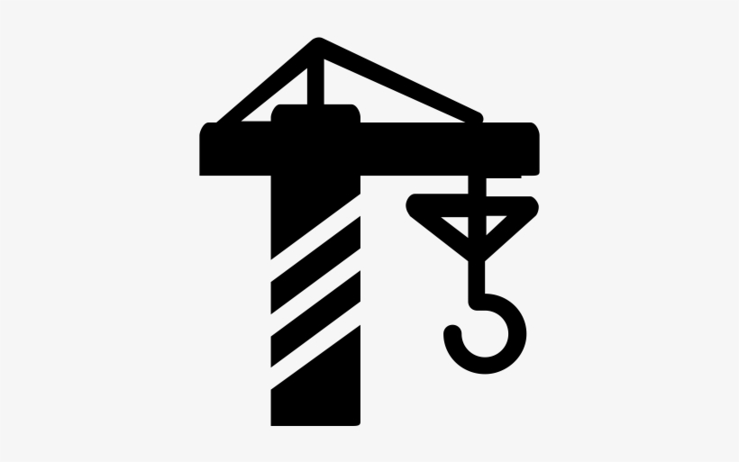 Construction Crane-bj8qk2puz - Sign, transparent png download