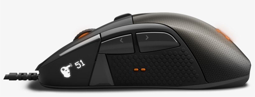 Steelseries Reveals World's First Smart Gaming Mouse - Steel Series Gaming Mice, transparent png download