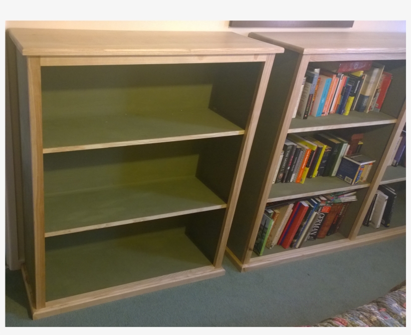 Smaller Ash Book Case Painted With Anni Sloan Paint - Shelf, transparent png download