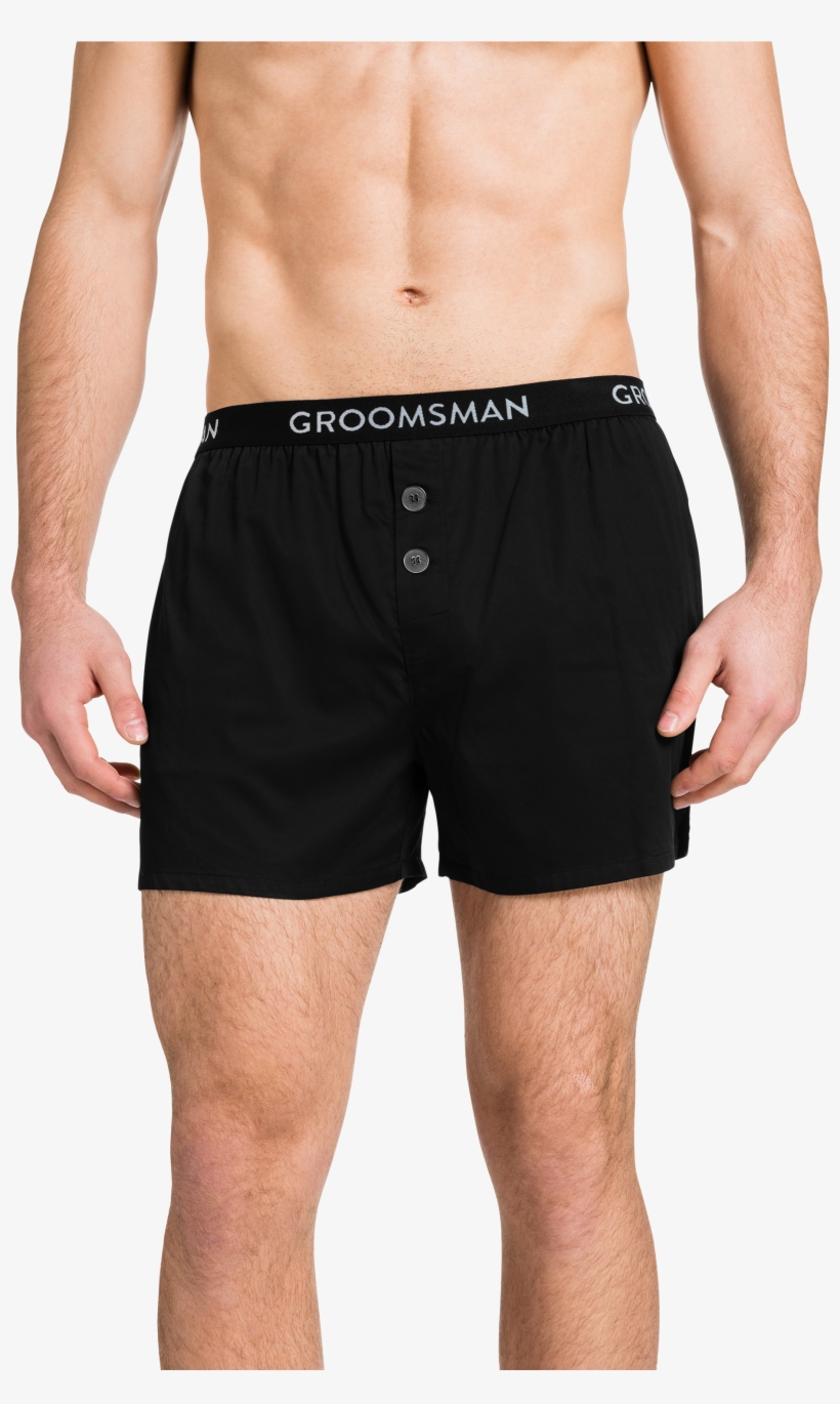 Black Groomsman Boxer Short - Salomon Sense Shorts, transparent png download