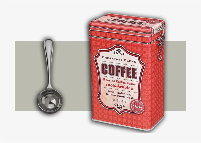 Zassenhaus Vintage Metal Coffee Storage Tin, - Retro Style, transparent png download