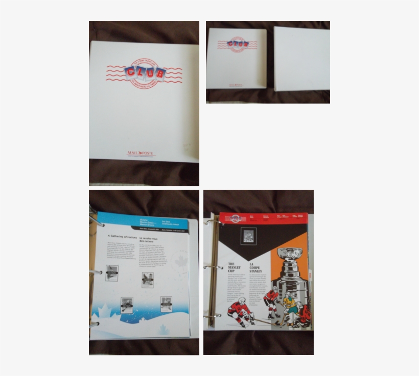 Two Binders Of Pages From The Canada Post Corporation's - Flyer, transparent png download