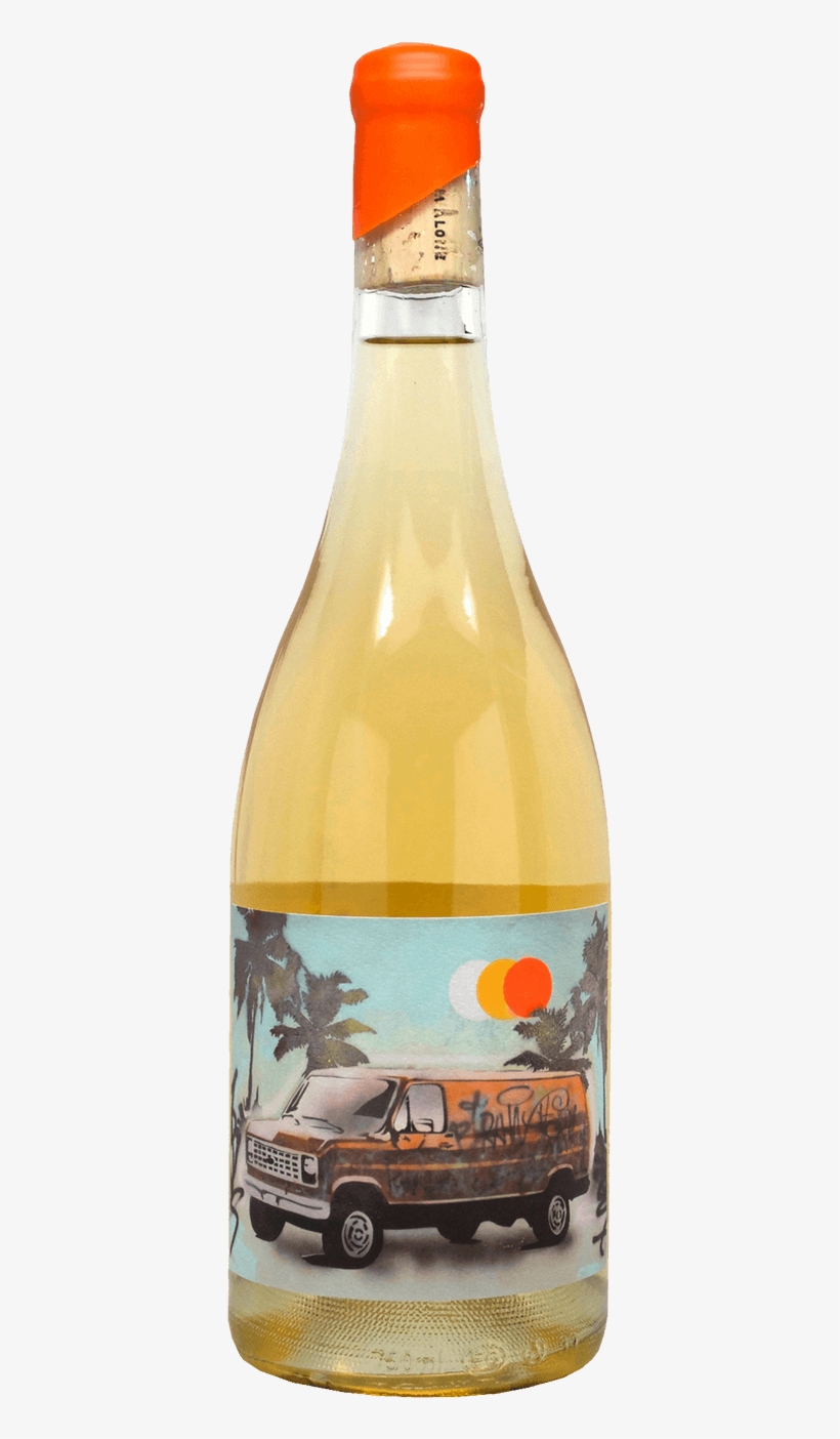 2016 California Stroke, Skin-fermented White Wine, - Glass Bottle, transparent png download