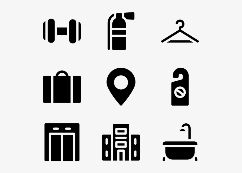 Clip Royalty Free Hotel Vector Icon - Camera Flash Icon Png, transparent png download