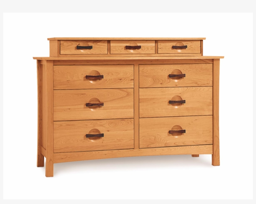 Berkeley 6 Drawer Dresser And Accessory Case - Chest Of Drawers, transparent png download