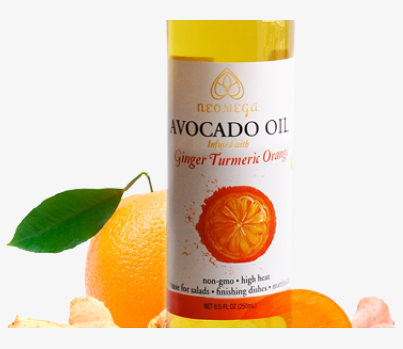 Neomega Avocado Oil Ginger Turmeric Orange - Tangerine, transparent png download