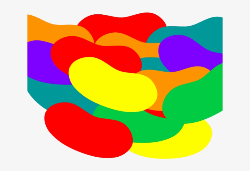 Jelly Bean Clipart - Jelly Bean Transparent Background, transparent png download