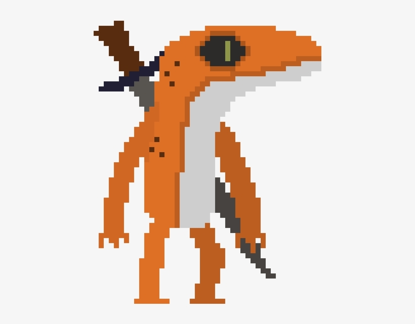 [oc] [newbie] [wip] [cc] Lizard With A Sword - Creative Arts, transparent png download