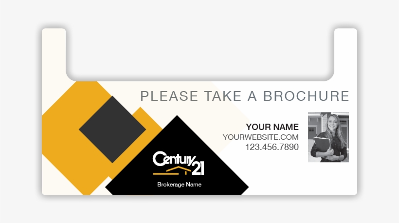 Brochure Holder - Graphic Design, transparent png download