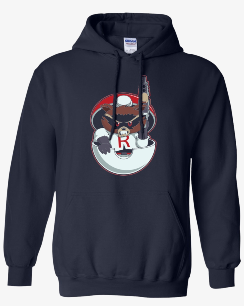Team Rocket Raccoon Hoodie - Meaning Of Garcia, transparent png download