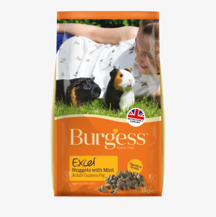 Supa Guinea Pig Excel - Burgess Excel Guinea Pig Nuggets, transparent png download