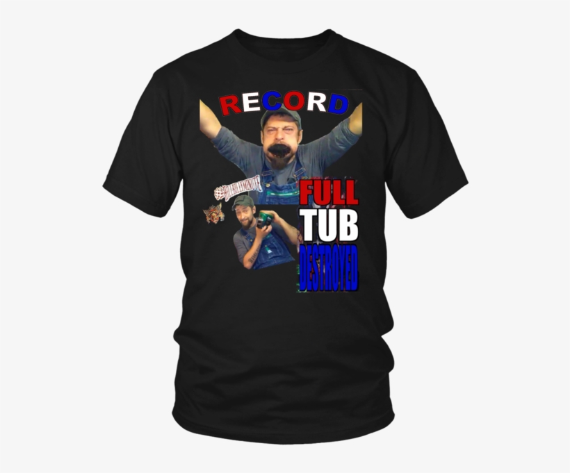 Hillbilly Record Full Tub T-shirt - Larry Bernandez T Shirt, transparent png download