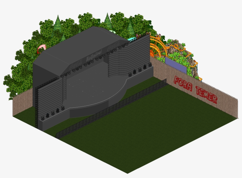 Palco E Fundo - Architecture, transparent png download