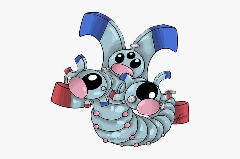 Deceaseddaemon Deceaseddaemondraws Weeton Weedle Magneton - Cartoon, transparent png download