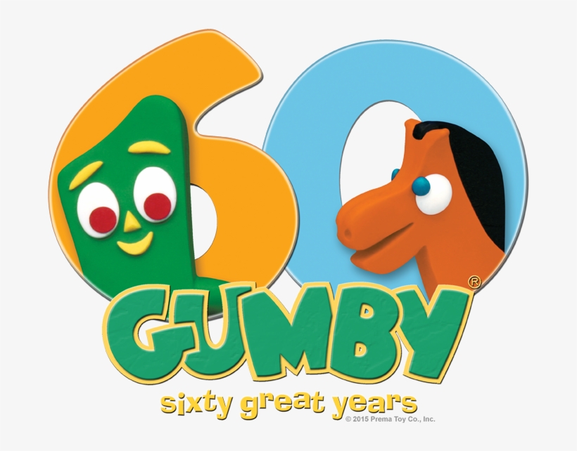 Gumby 60th Men's Crewneck Sweatshirt - Gumby, transparent png download