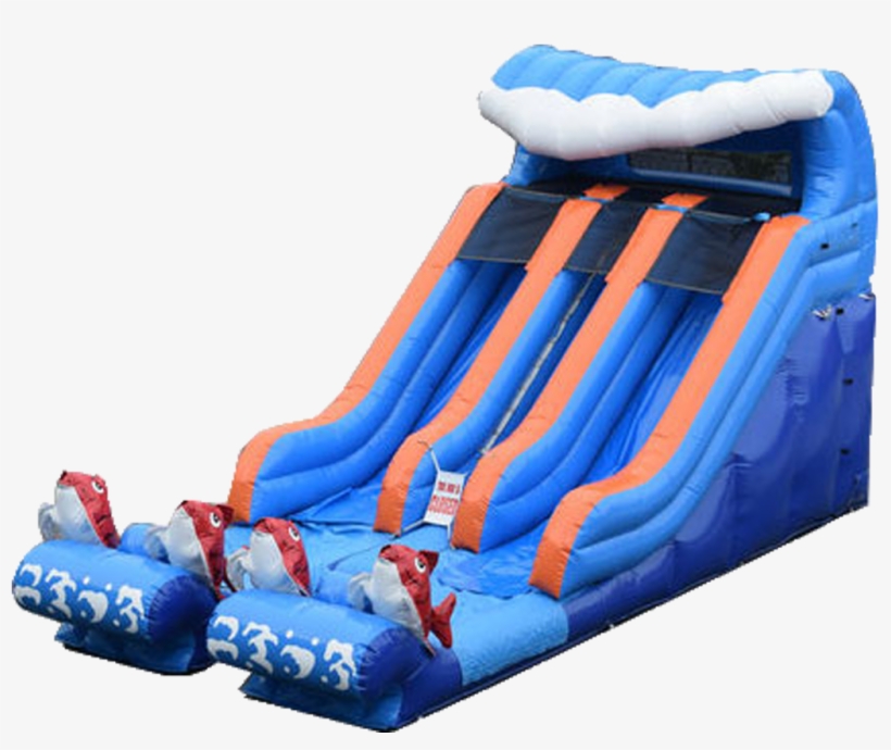 15ft Dual Lane Kahuna - Inflatable, transparent png download