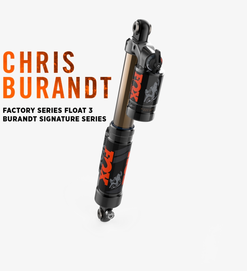 Fox Chris Burandt Float 3 Signature Series - Chris Burandt Shocks, transparent png download