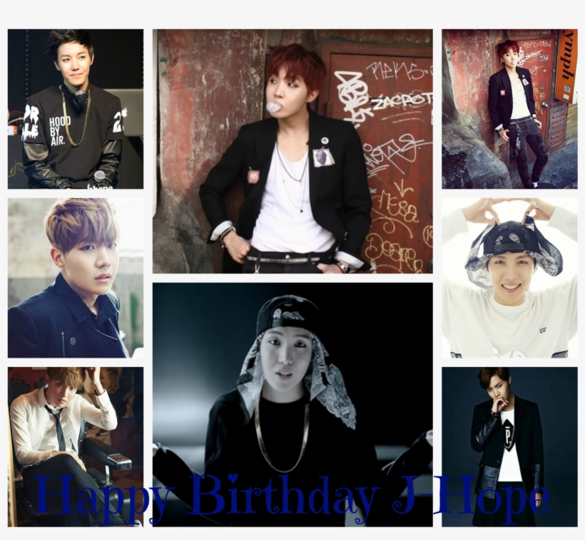Happy Birthday J-hope - Collage, transparent png download