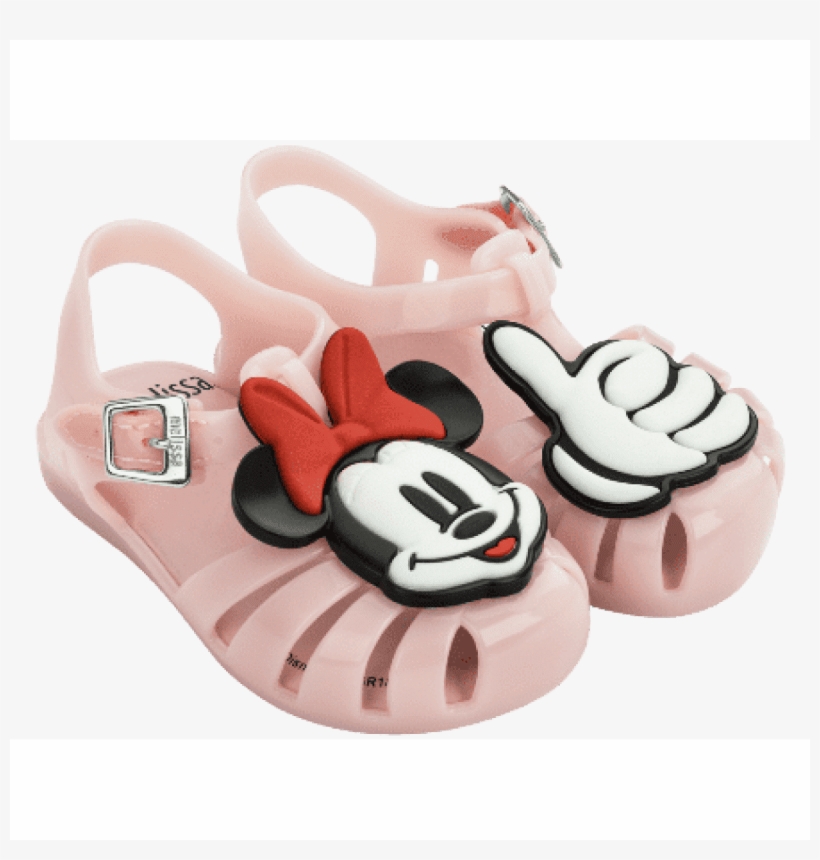 Sandalia Mini Melissa Aranha Rosa Claro - Mini Melissa Mickey, transparent png download