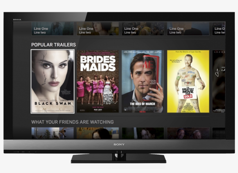 Hulu Tv Mock Up 2 Clear - Television Set, transparent png download