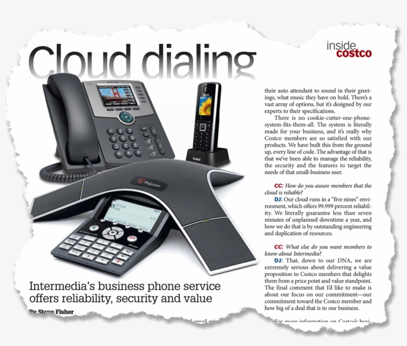 Costco Intermedia Phones - Gadget, transparent png download