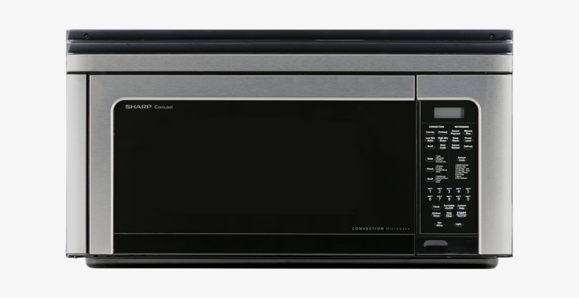 Stainless Steel Microwave Oven Png Image Background - Sharp Carousel Microwave, transparent png download