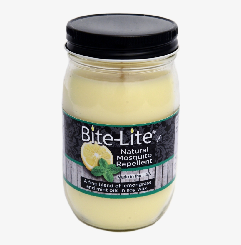 Natural Mosquito Repellent Premium Soy Wax Pint Glass - Lime, transparent png download
