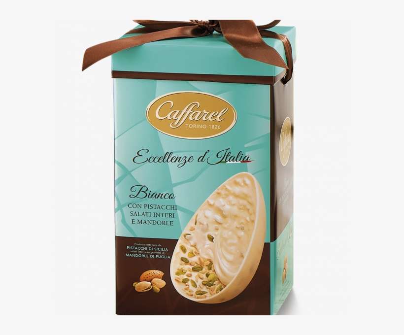 White Chocolate Egg With Whole Salted Pistachios And - Caffarel, transparent png download