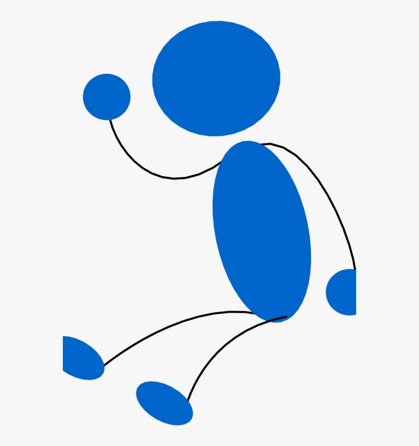 Get Notified Of Exclusive Freebies - Stickman Sitting, transparent png download