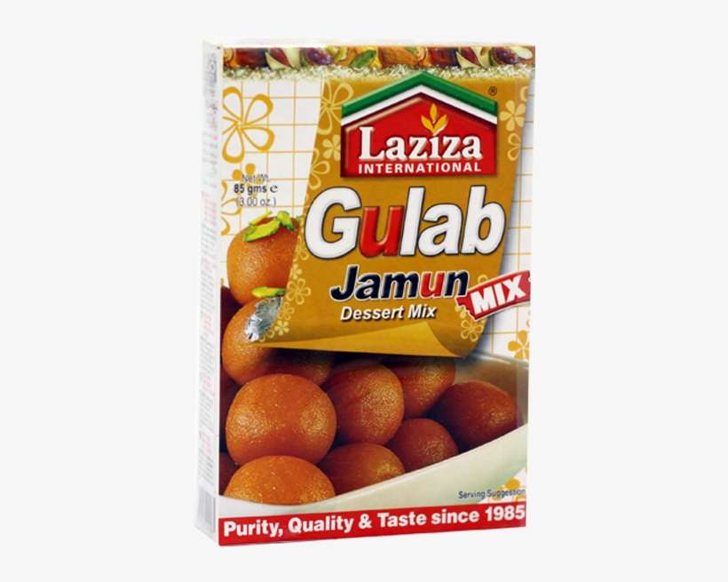 Laziza Dessert Mix Gulab Jamun 85g - Laziza Gulab Jamun Recipe, transparent png download