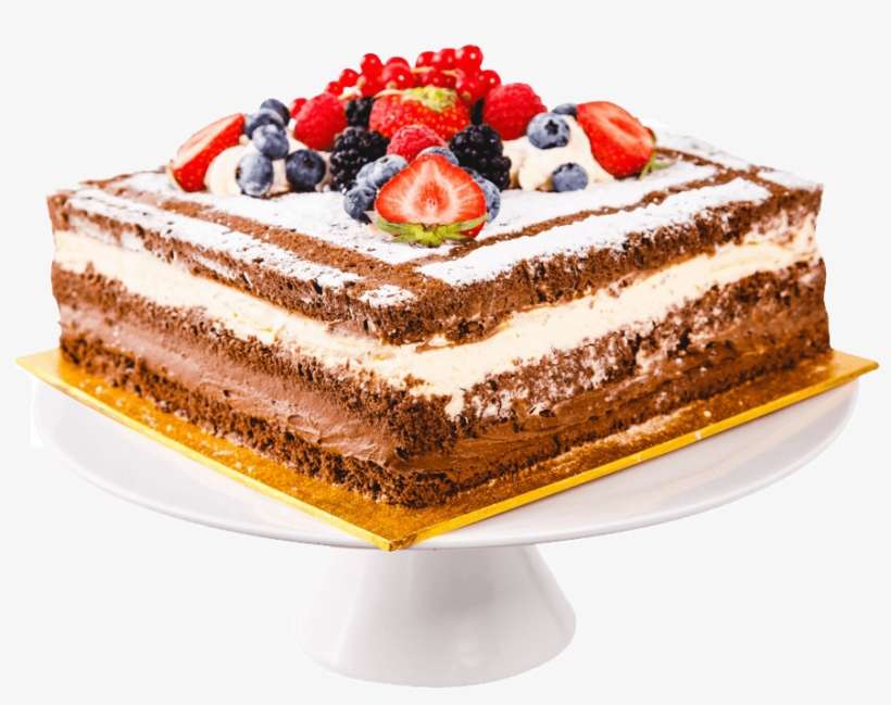 Cake Png Transparent Image - Fruit Cake, transparent png download