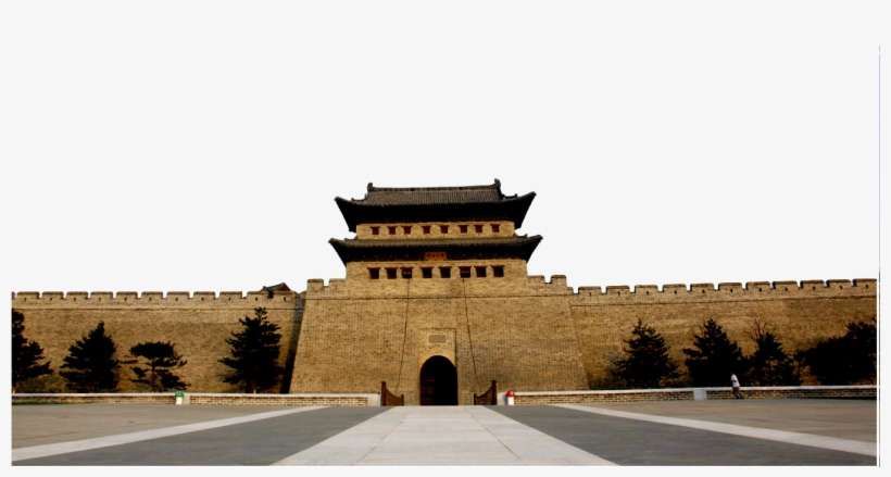 Landmark Building In China - Great Wall Of China, transparent png download