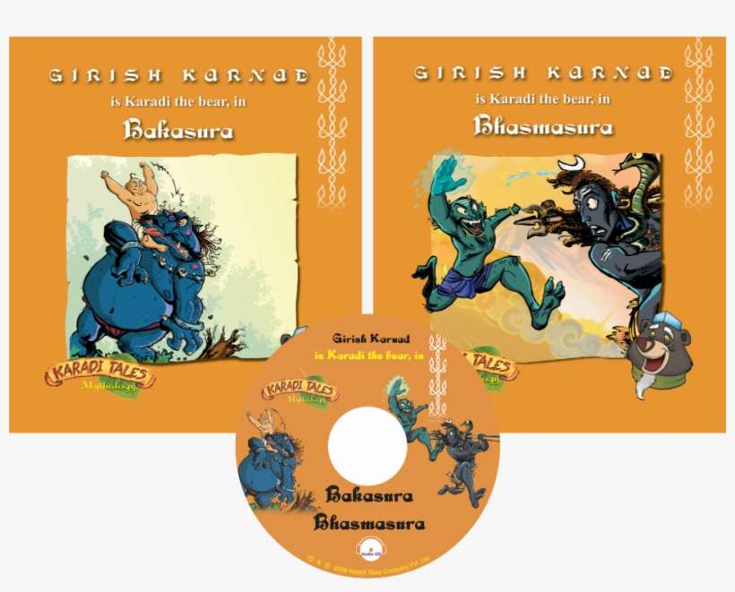 Bakasura And Bhasmasura - Illustration, transparent png download