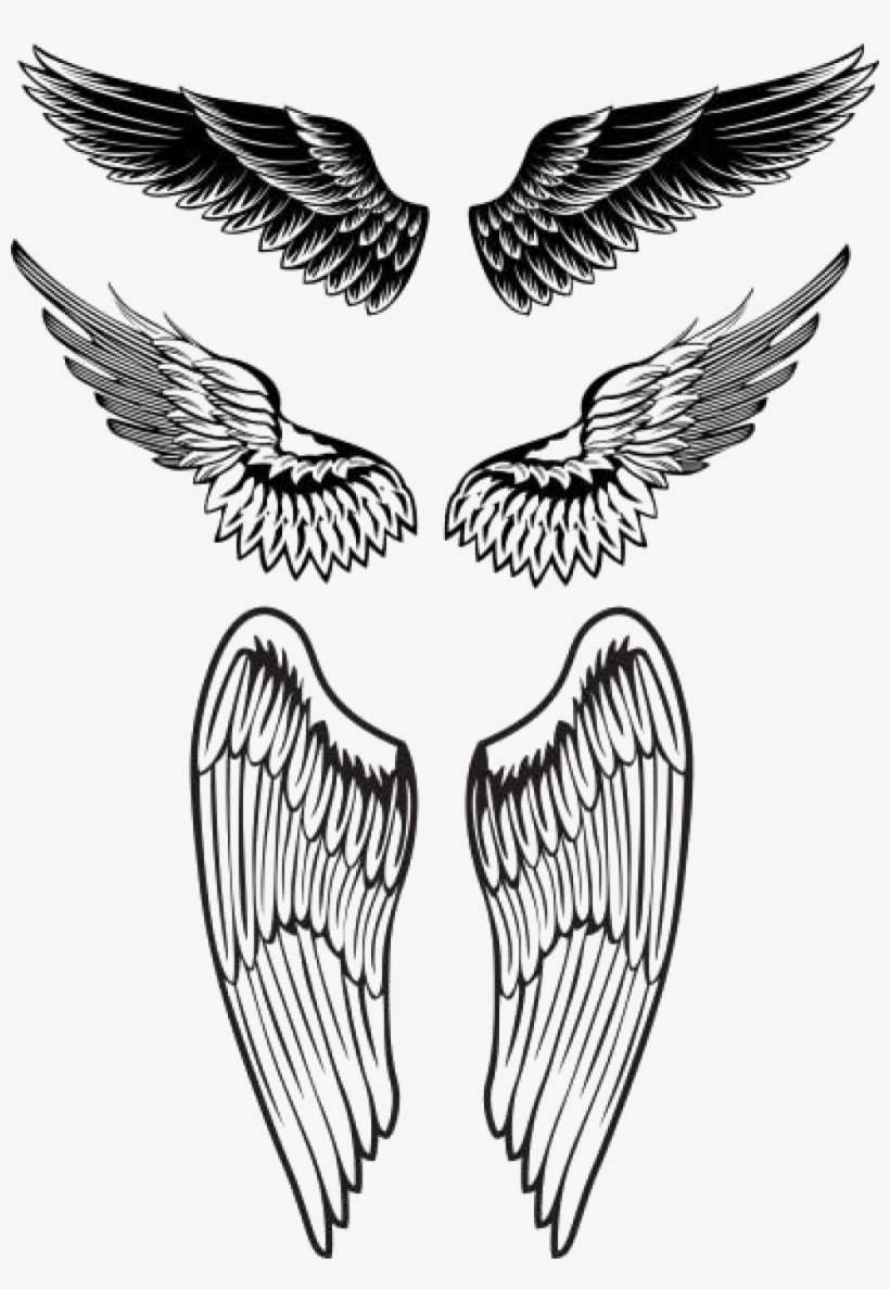 Wings Tattoo Png Background Image - Tattoo Wings, transparent png download