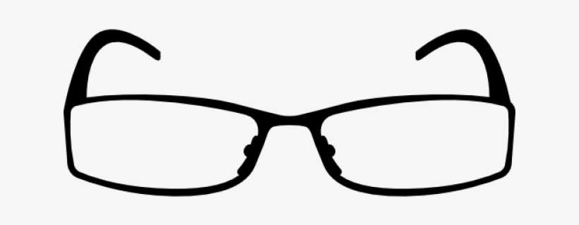 Goggles Clipart Rectangle Glass - Rectangle Glasses Clipart, transparent png download