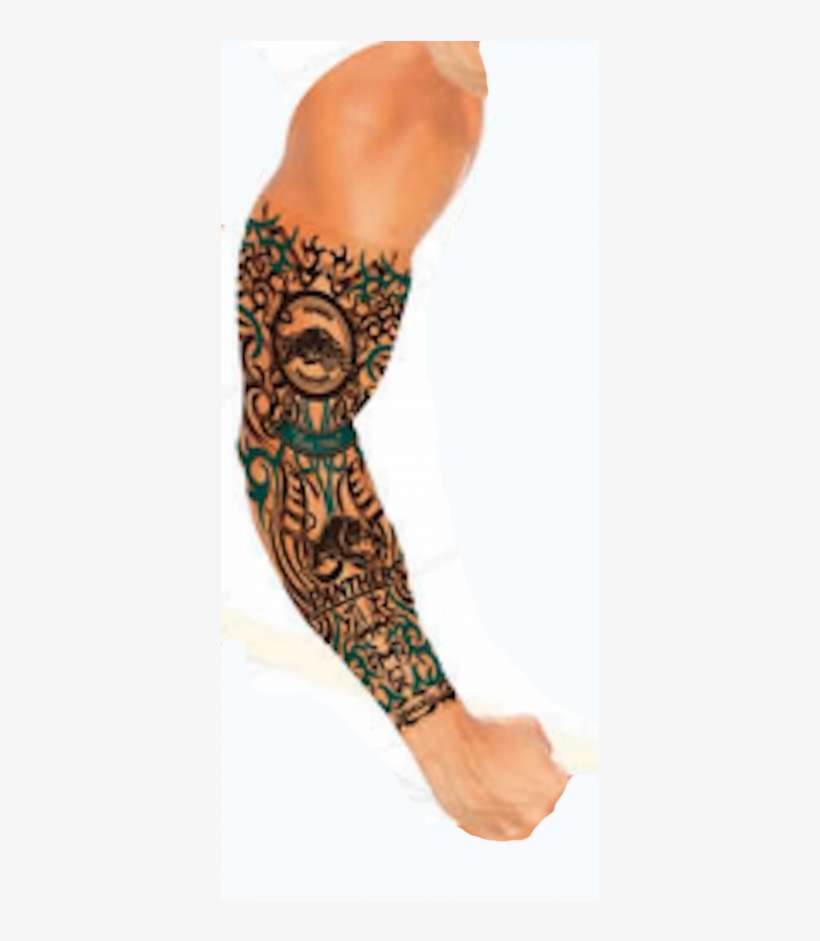 Penrith Panthers Nrl Youth Tattoo Sleeve - Temporary Tattoo, transparent png download
