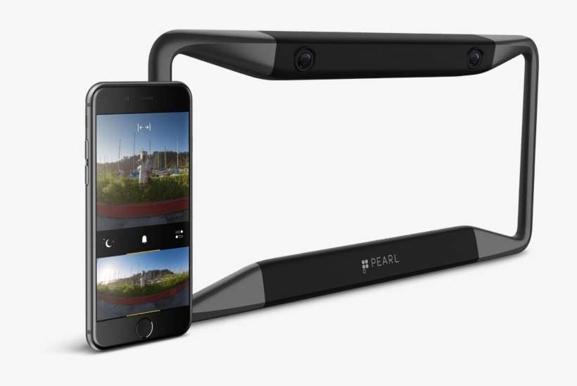 Apple Alums Launch Rear License Plate Holder Backup - Rear View Backup Car, transparent png download