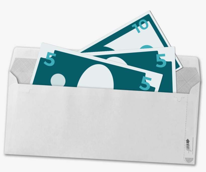 Got Some Leftover Notes - Envelope, transparent png download