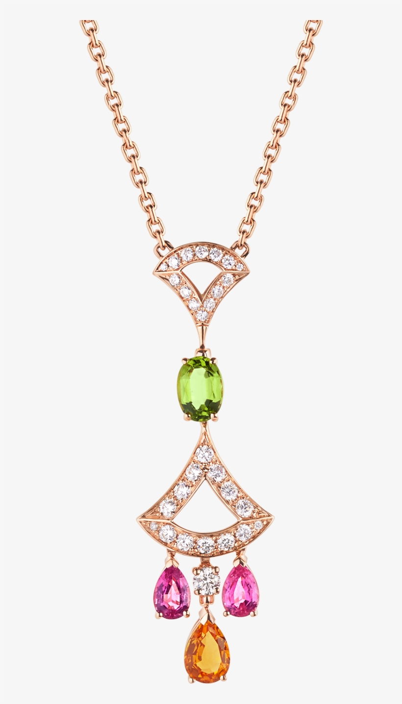 Divas' Dream Necklaces Necklaces Rose Gold Pink - Pendant, transparent png download