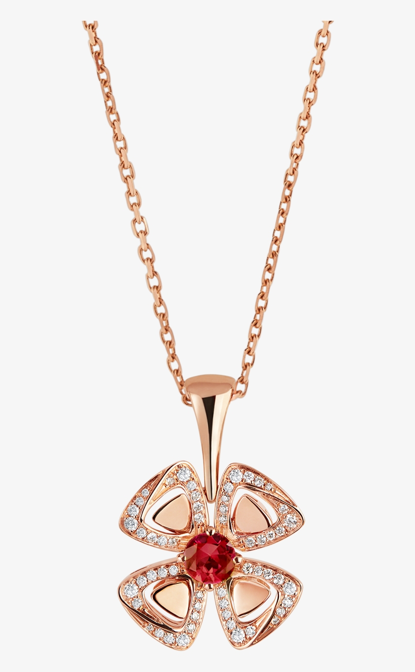 Fiorever Necklaces Necklaces Rose Gold Pink - Christian Wedding Chain Dollar, transparent png download