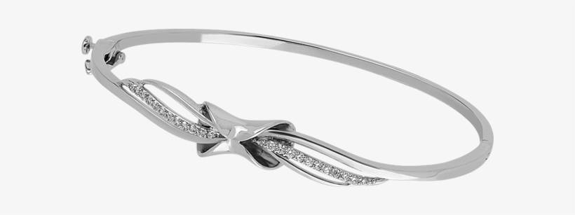 Platinum Plated Bracelet - Bangle, transparent png download