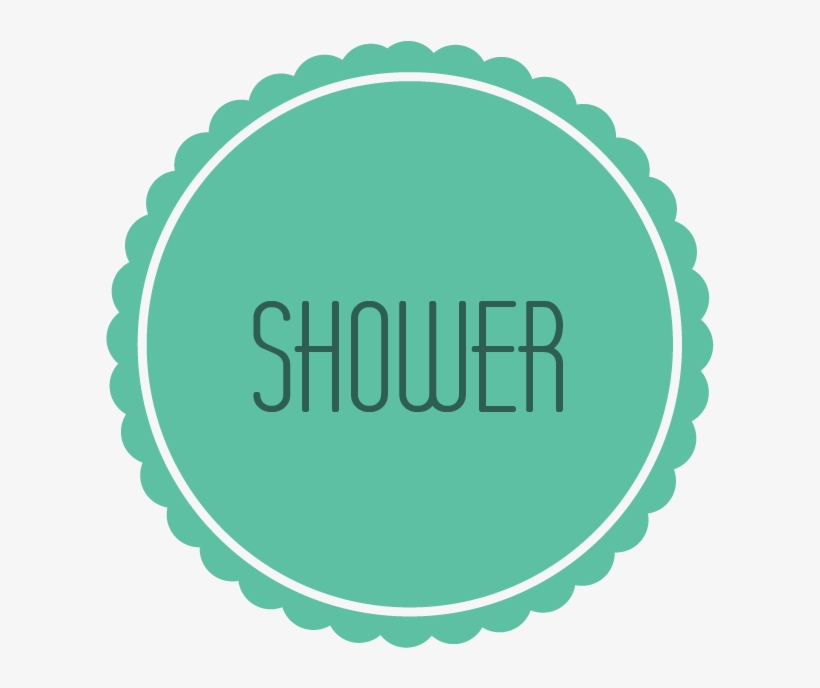 Browse Our Bridal Shower Cakes - Pastries And Desserts Labels, transparent png download