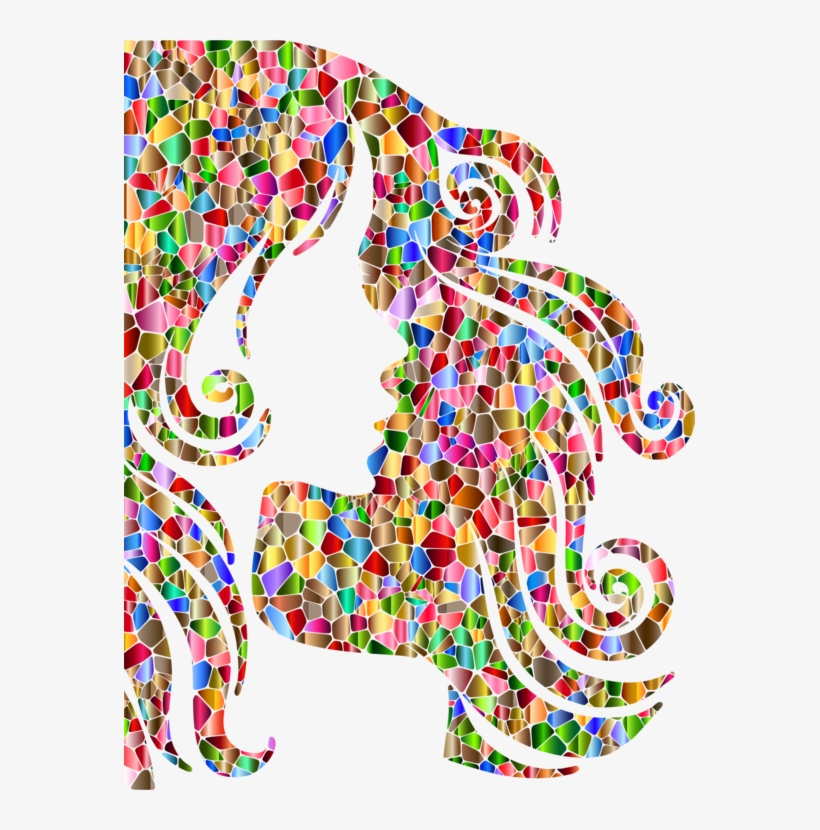 Tile Mosaic Computer Icons Art Silhouette - Mosaic Clip Art, transparent png download