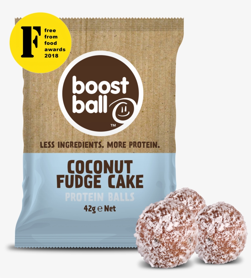 Coconut-fudge2 - Boost Ball Protein, transparent png download